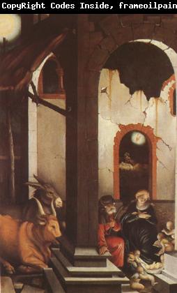 Hans Baldung Grien The Nativity (mk08)